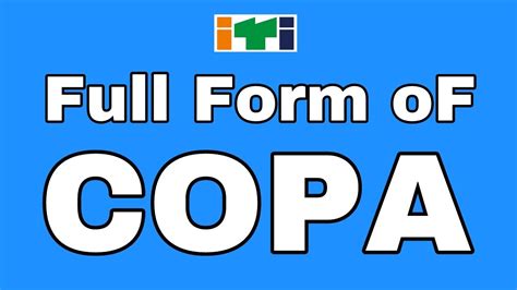 full form of copa